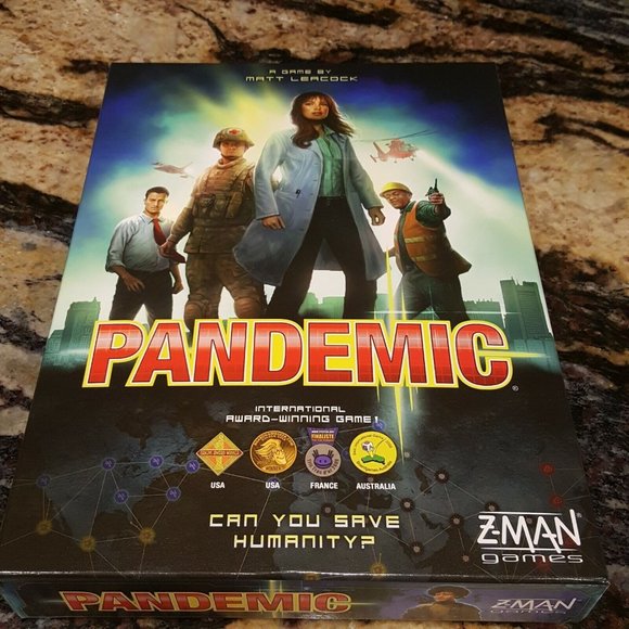 Pandemic Board Game Completer Z-Man Games Matt Meacock Save Humanity - Picture 5 of 7